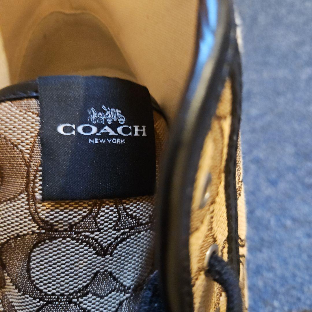 新着入荷の通販 COACH スターウォーズコラボ 26.5 41.5 スニーカー ハイカット 靴