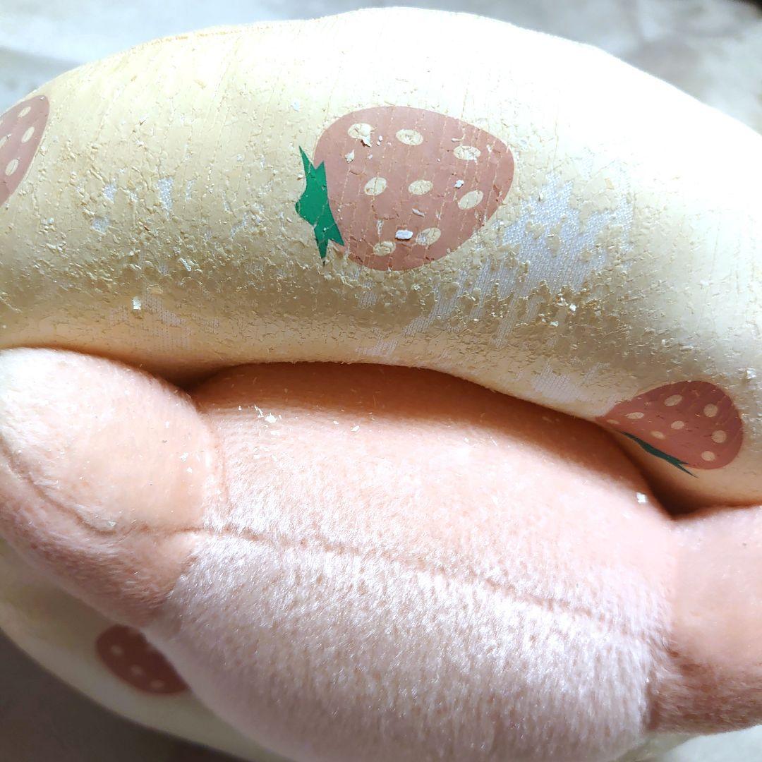 タグ付き こげぱん ぬいぐるみ 夏 BIG いちごパン
