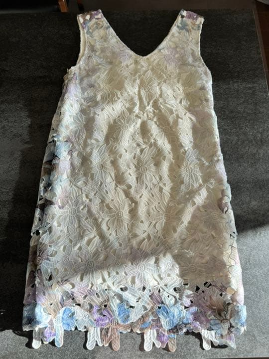 ロイヤルパーティー フラワーレース ワンピース ドレス トップス