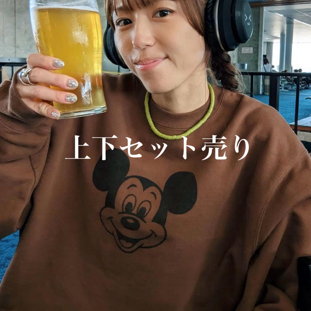 WCJ ミッキースウェットセットアップ - メルカリ