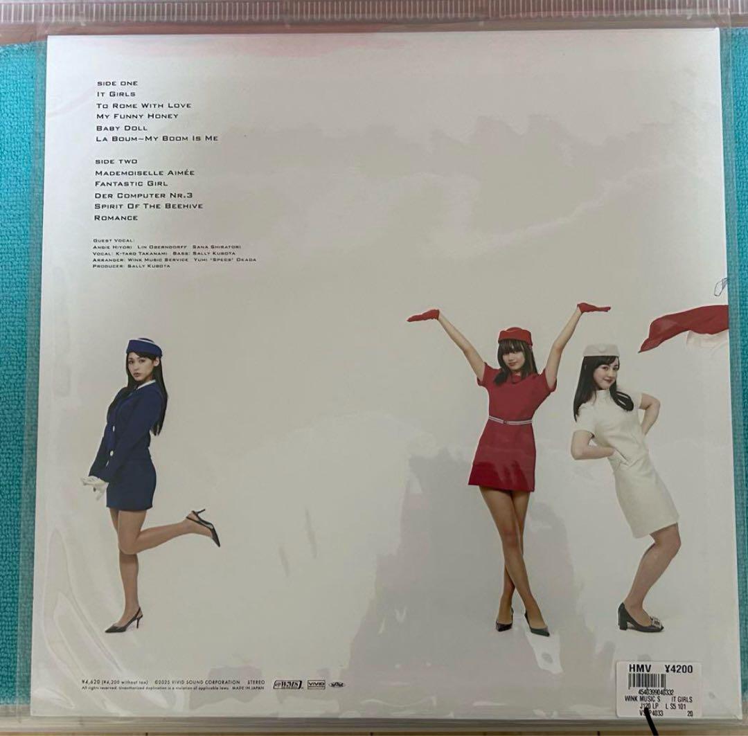WINK IT GIRLS LPレコード - メルカリ