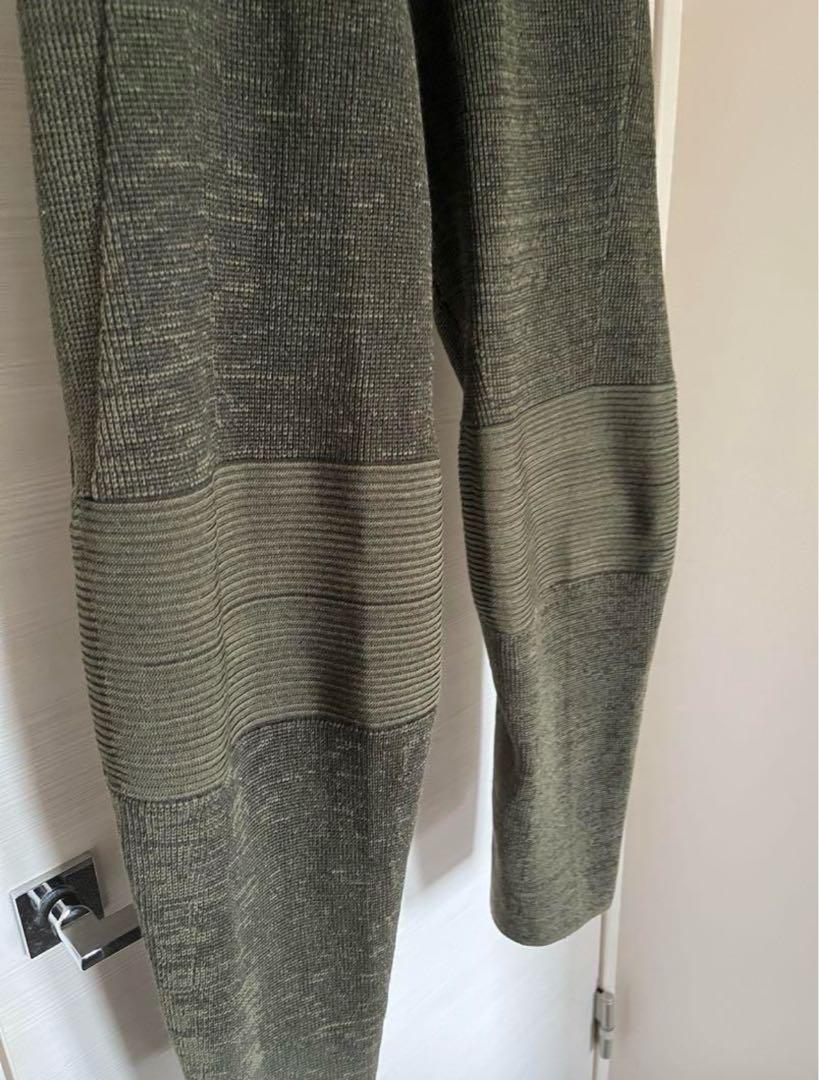 snow peakホールガーメントニットパンツ olive L