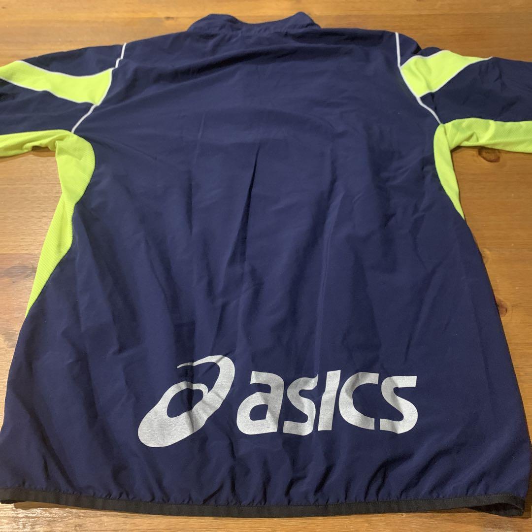 asics ヴィッセル神戸 ピステ・ウィンドブレーカー ネイビー asics ヴィッセル神戸 ピステ・ウィンドブレーカー ネイビー