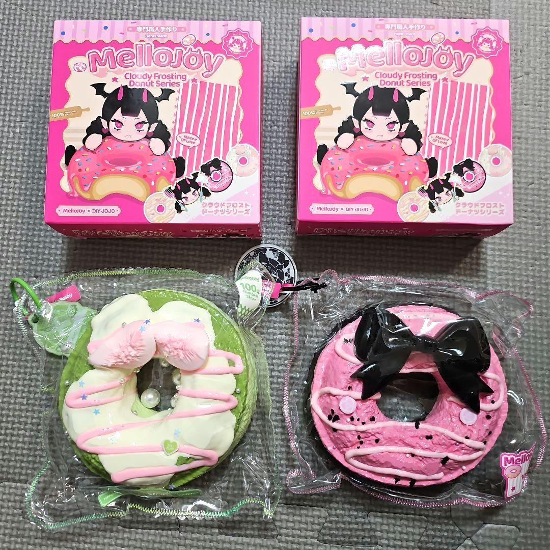 Mellojoy スクイーズ ドーナツシリーズ 2セット DIYJOJO