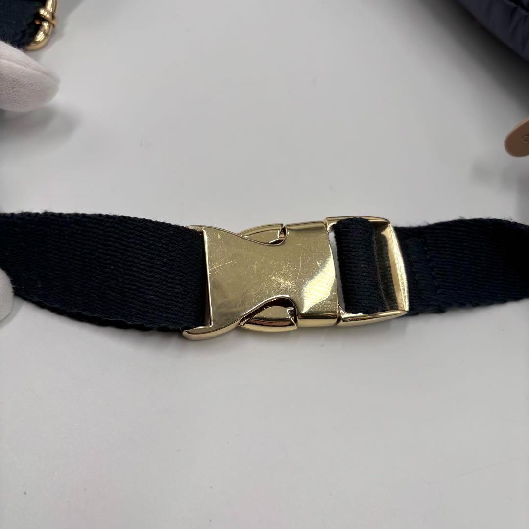 chloe クロエ ボディバッグ ウエストバッグ ネイビー キッズ