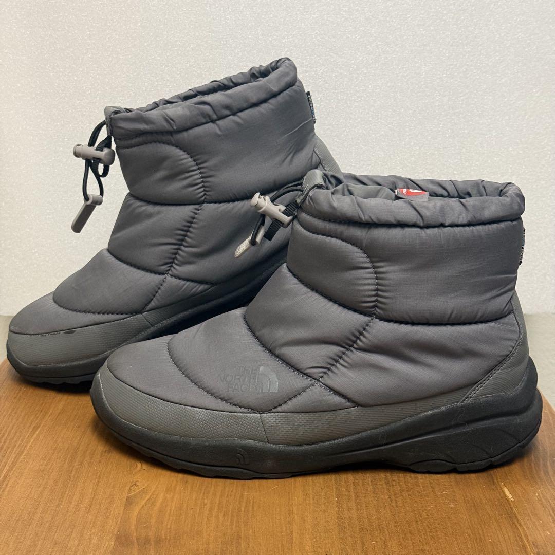 THE NORTH FACE グレイ灰色スノーショートブーツ 24cm EU38