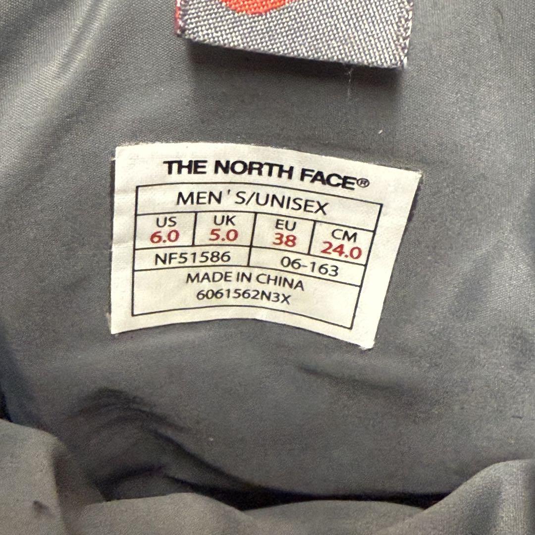 THE NORTH FACE グレイ灰色スノーショートブーツ 24cm EU38