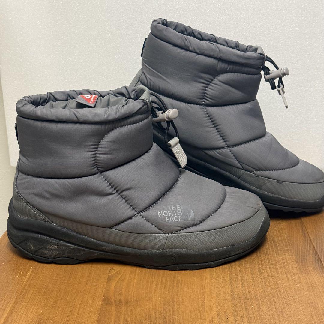 THE NORTH FACE グレイ灰色スノーショートブーツ 24cm EU38