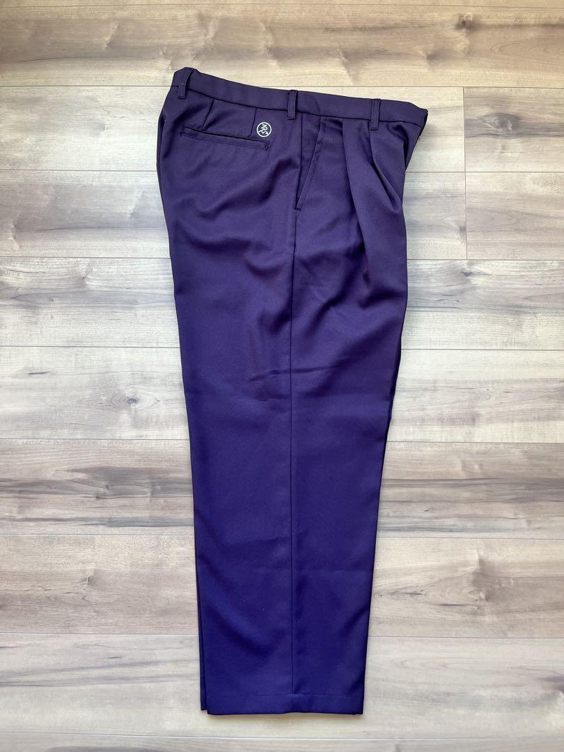 極美品 evisen nikola pants スラックス ワイドパンツ