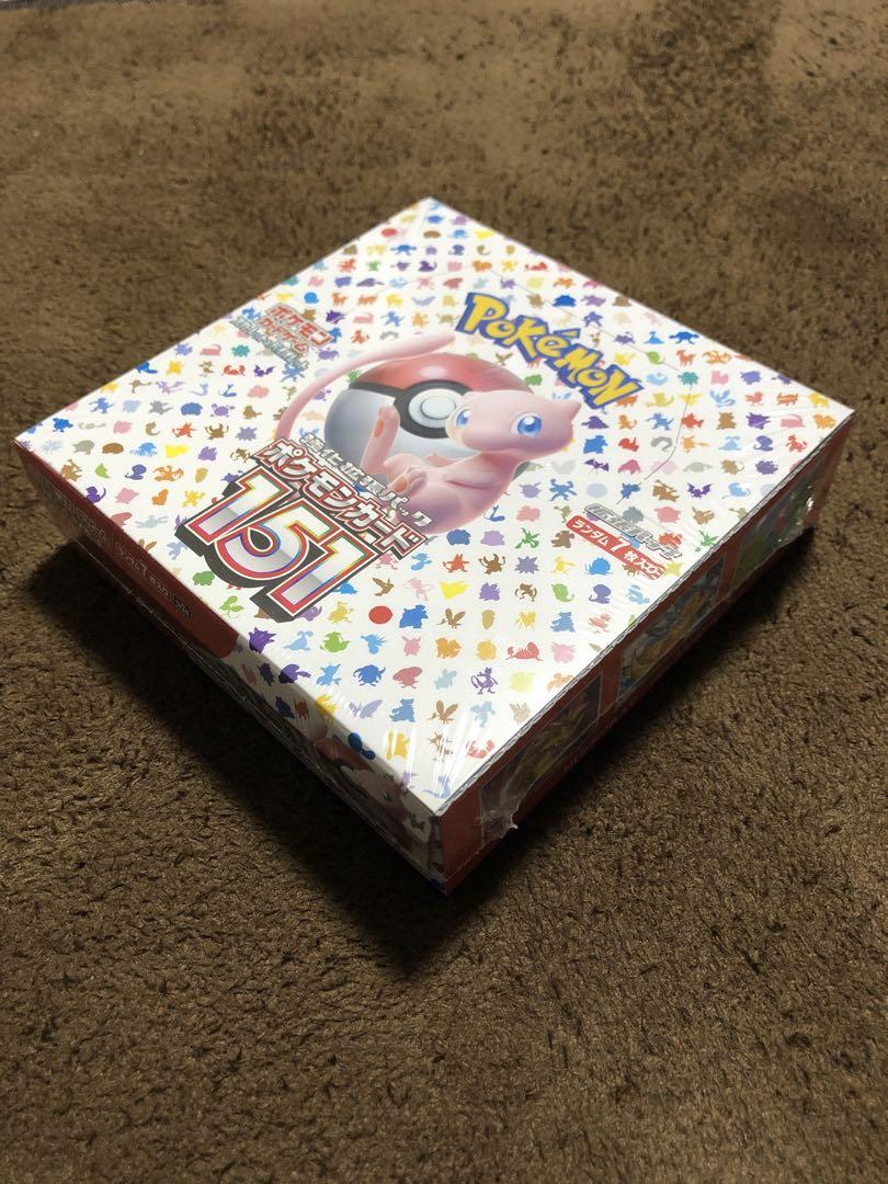 ポケモンカード151 BOX シュリンク付