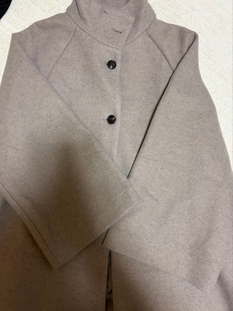 Chicoファー取り外しケープコート Chicoファー取り外しケープコート