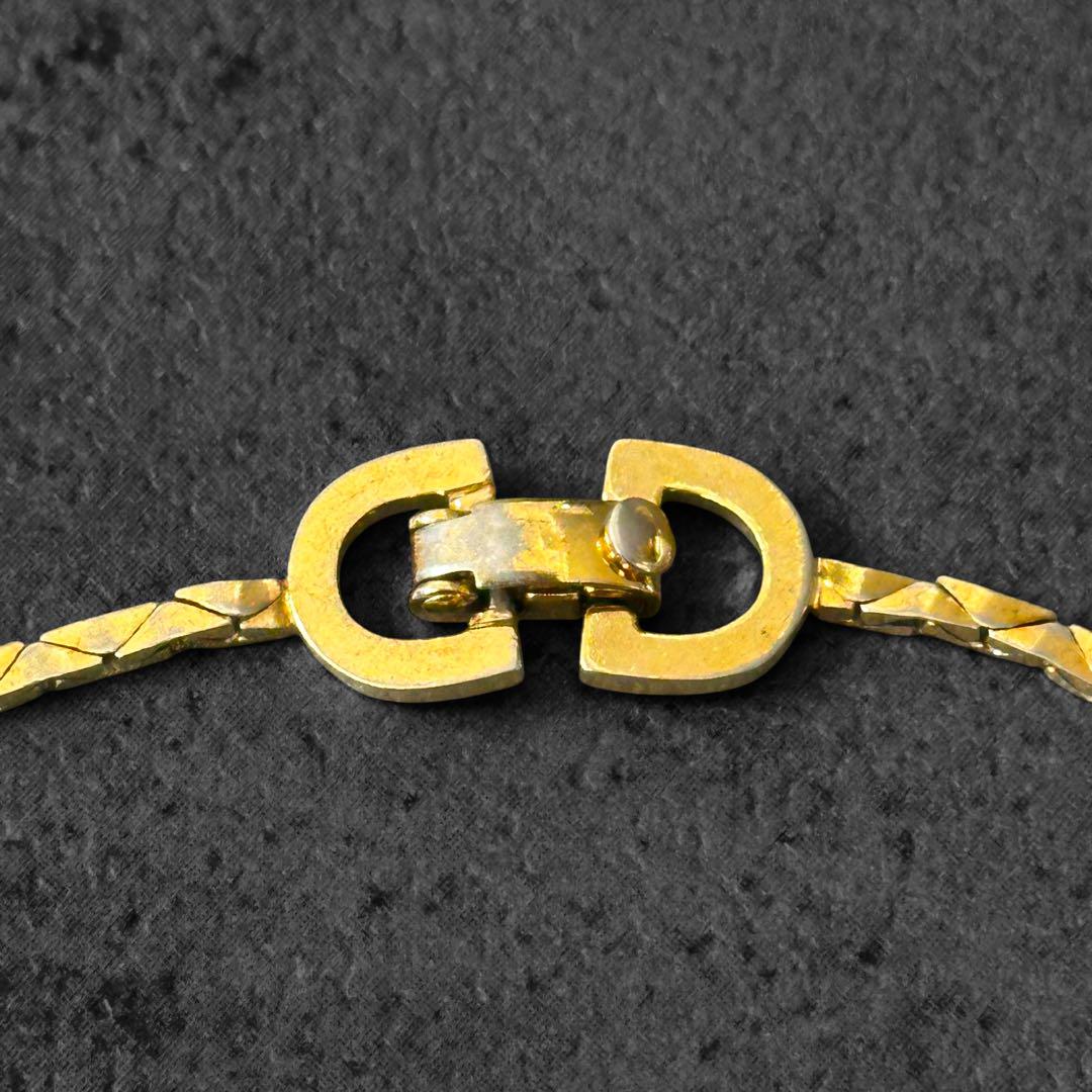 Christian Dior Snake Chain Gold Bracelet