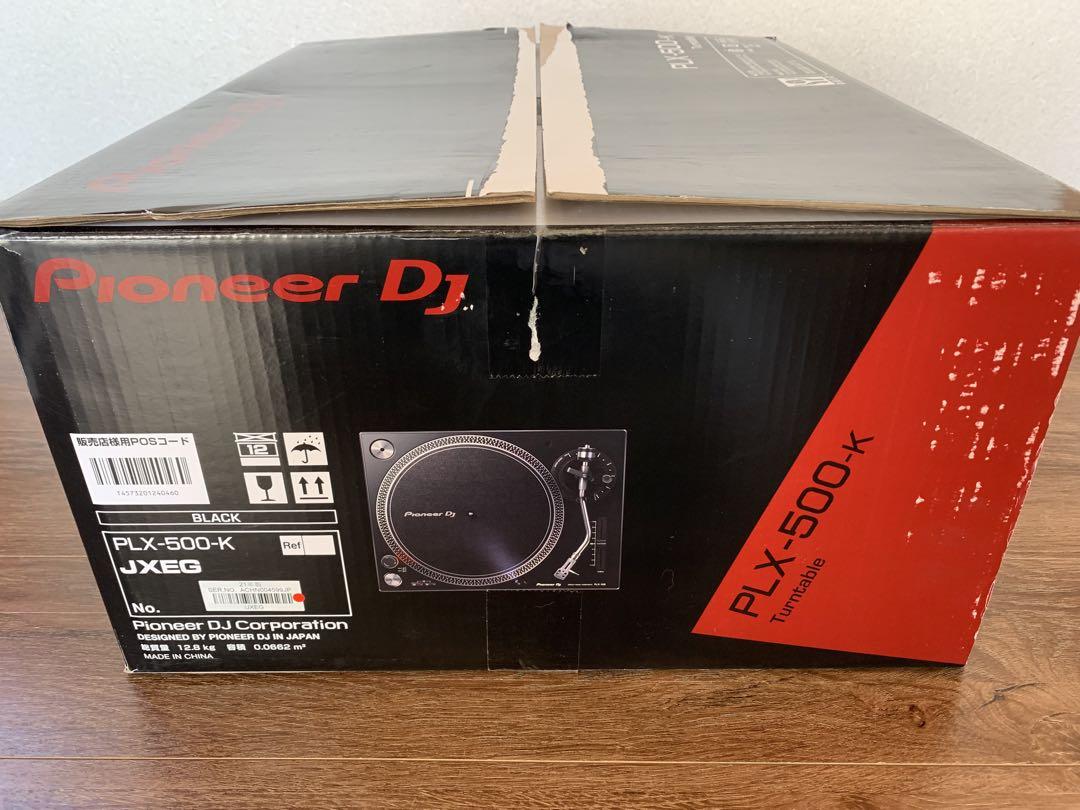 Pioneer DJ PLX-500 Black + レコードクリーナー