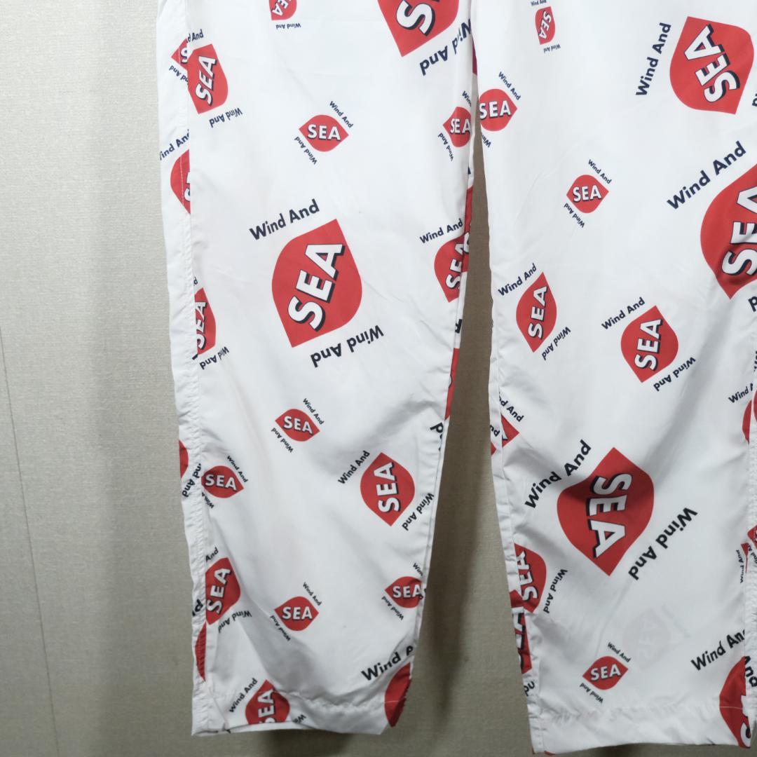 WIND AND SEA rhombus-pattern easy pants