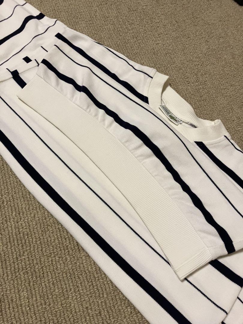 トップス Vintage Made in France LACOSTE border T