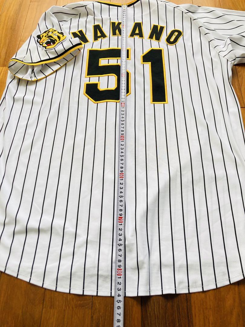 阪神タイガース 中野 ユニフォーム XO 中野拓夢