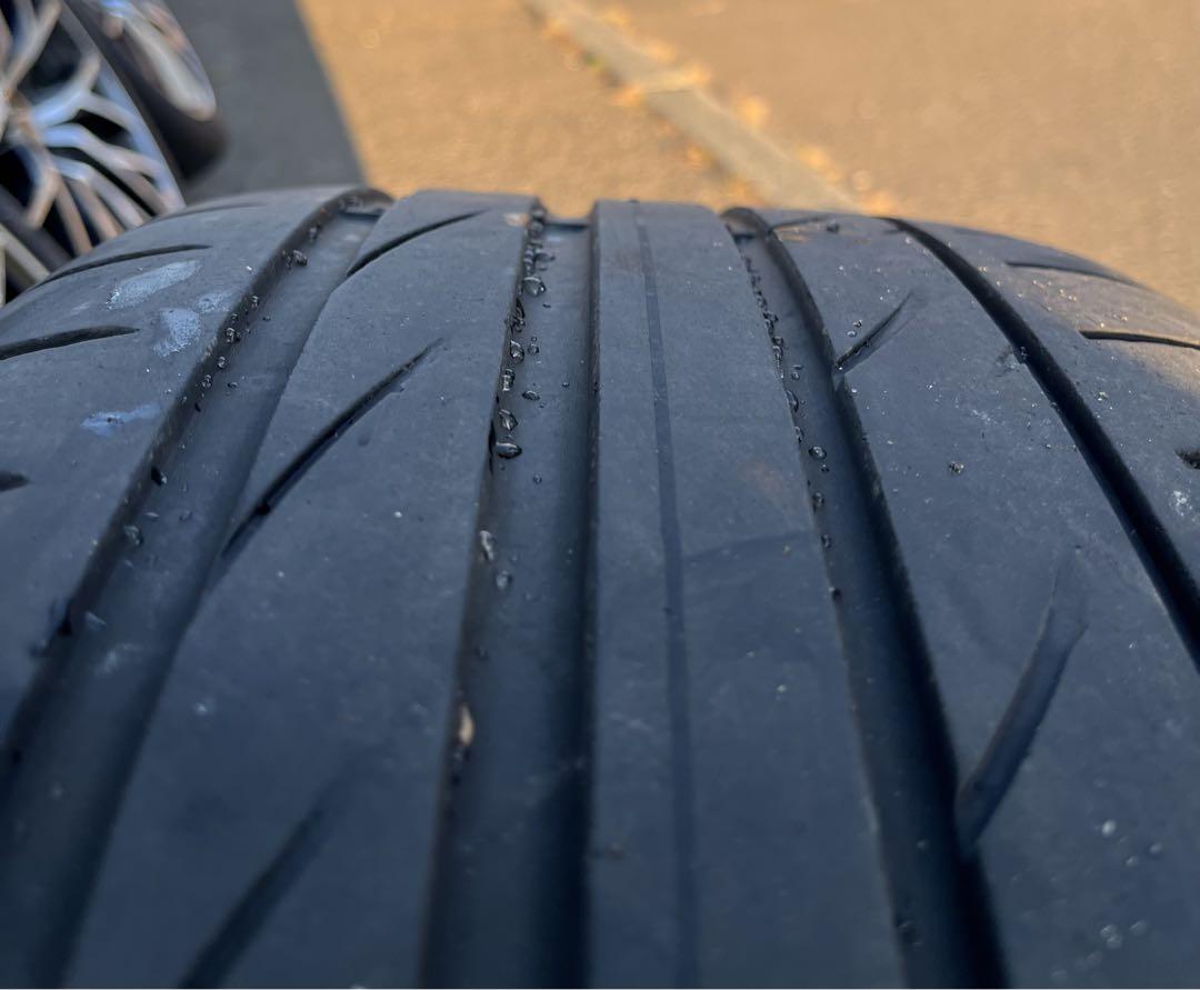 ロックナット付タイヤ 245/40ZR20 ホイールセット 20インチ