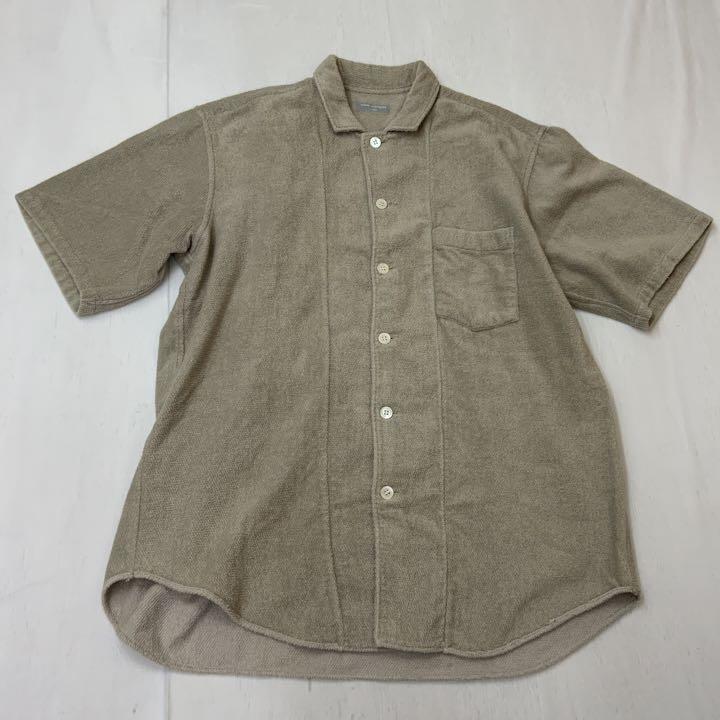 COMME des GARCONS コムデギャルソンオム タオル地 半袖シャツ COMME des GARCONS コムデギャルソンオム タオル地 半袖シャツ