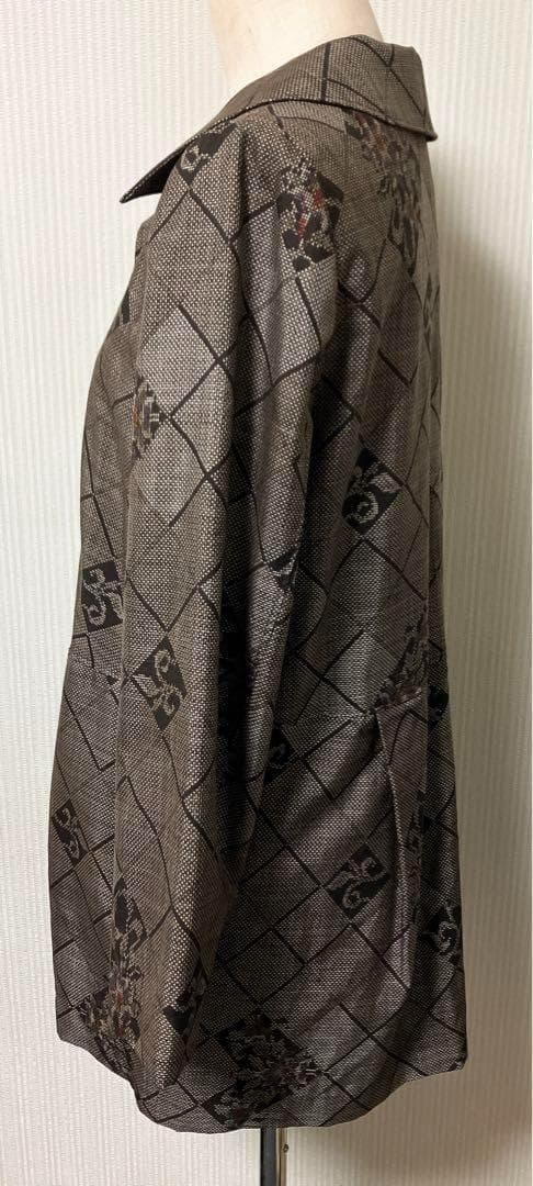 着物リメイク 本場大島紬