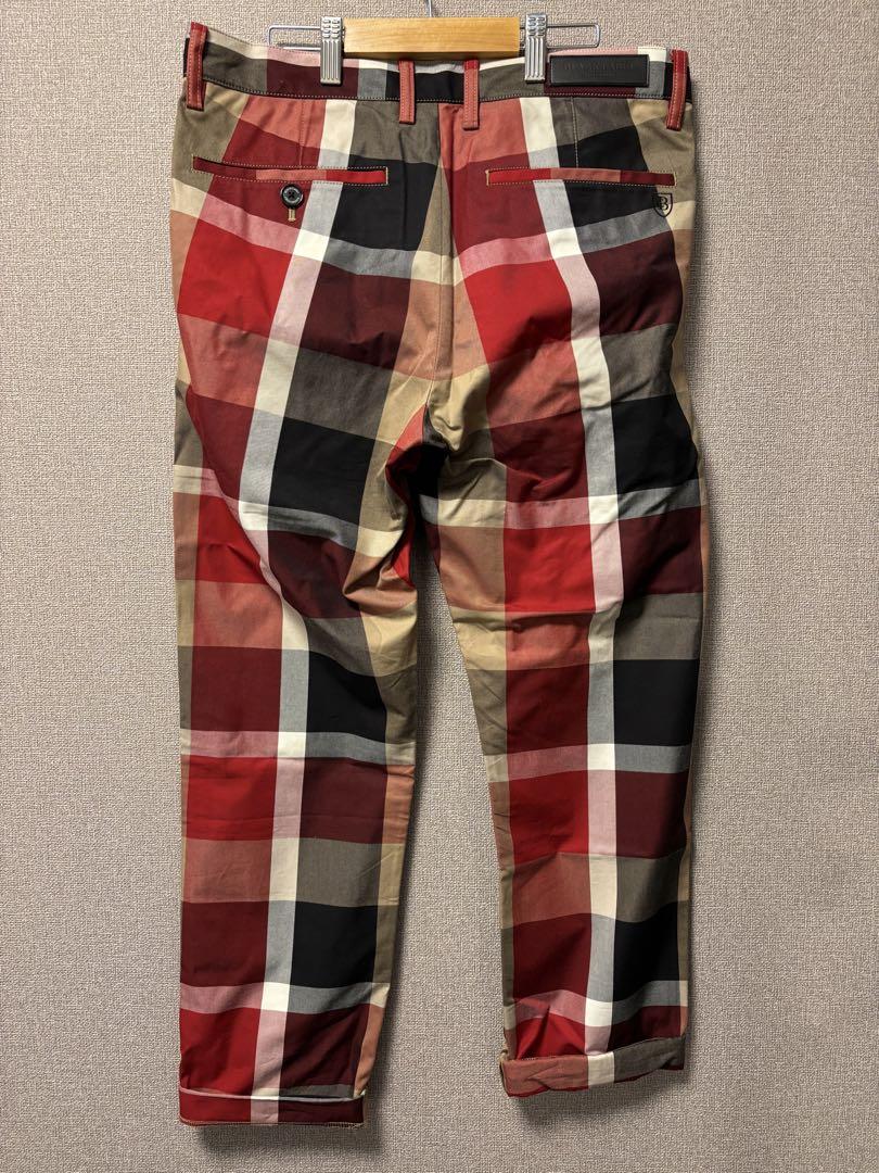 BLACK LABEL CRESTBRIDGE チェック柄カジュアルパンツ