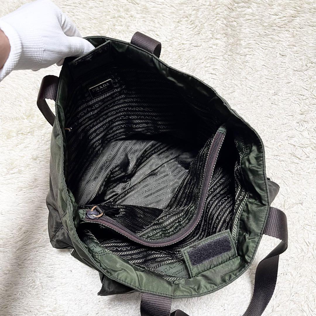中古・古着通販】PRADA (プラダ) ナイロントートバッグ ダーク