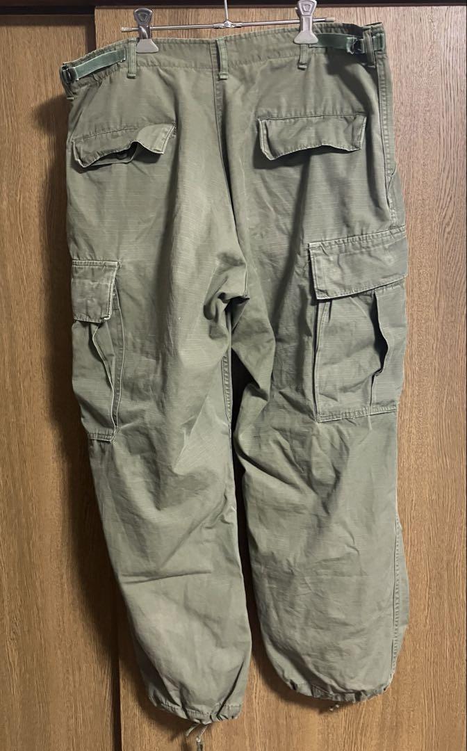 60's アメリカ軍 ジャングルファティーグパンツ medium short