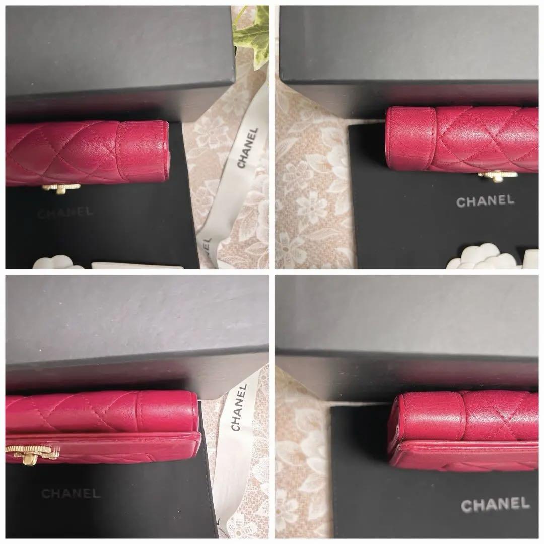 定番のお歳暮 CHANEL☆30番台！超極美品 マドモアゼル 長財布 マトラッセ 小物
