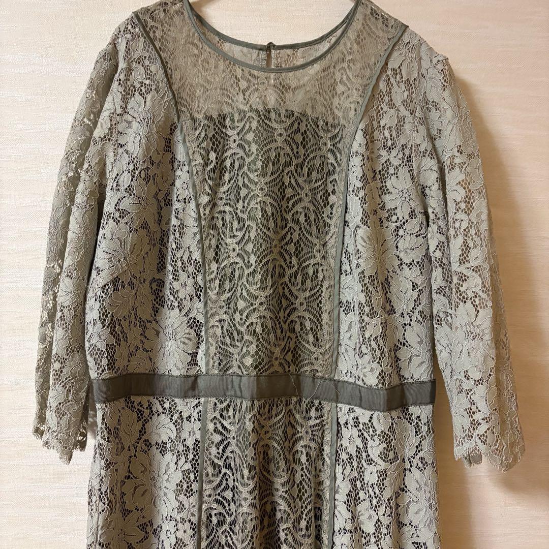 【Callarus】カラルス ロングワンピース ドレス 3L 大きいサイズ