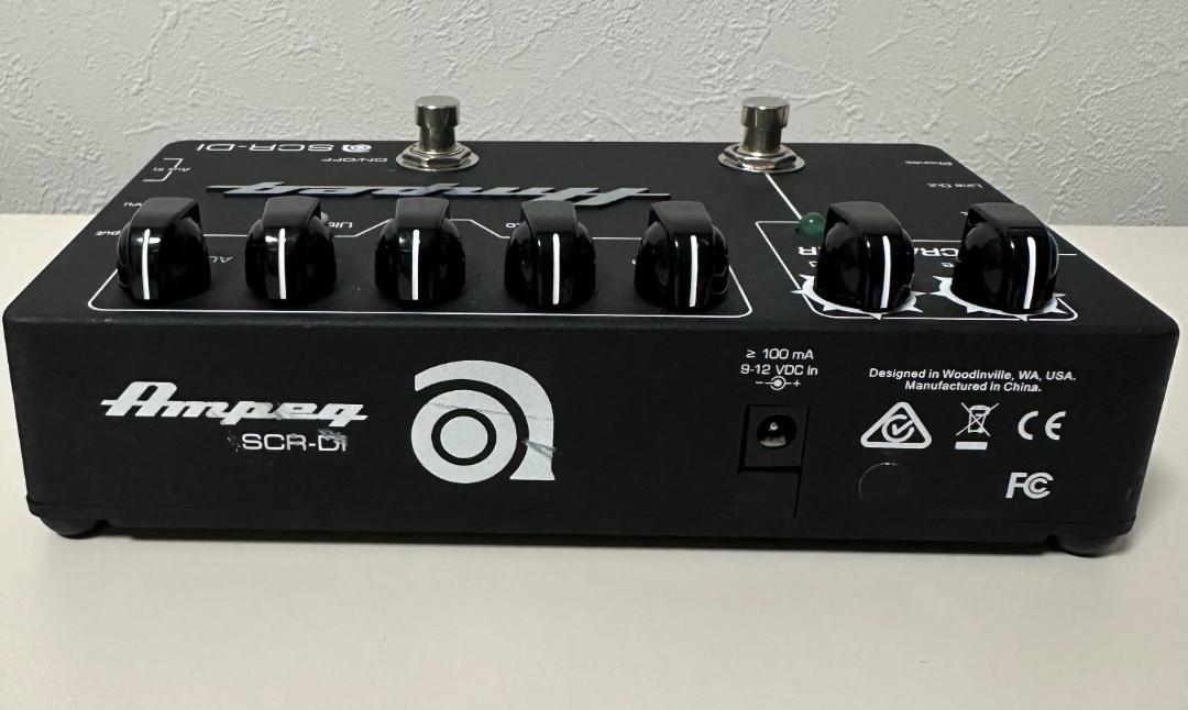AMPEG ( アンペグ ) / SCR-DI ベース用プリアンプ AMPEG ( アンペグ ) / SCR-DI ベース用プリアンプ