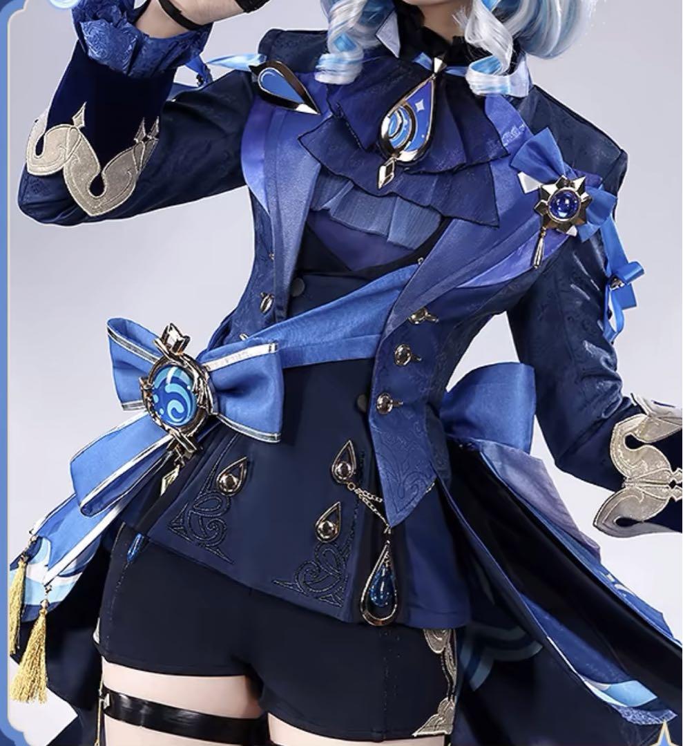 本命ギフト 原神 cos フリーナ(白.黒) コスプレ衣装