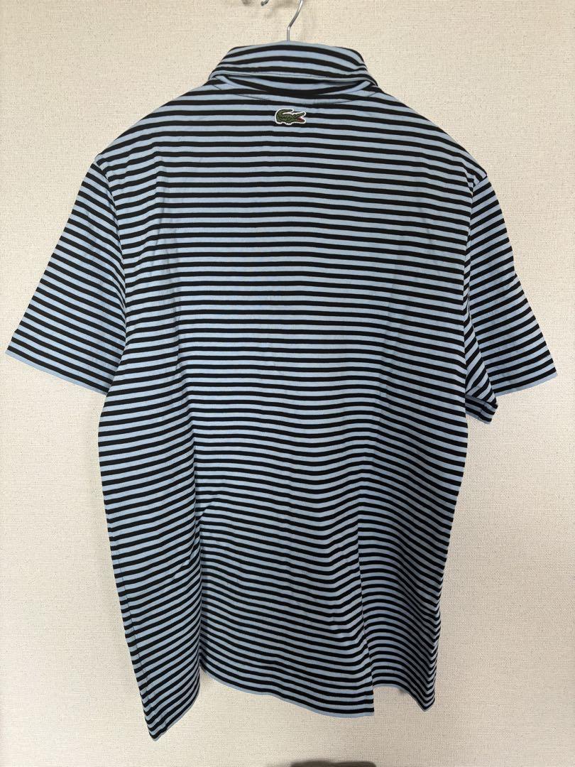 LACOSTE LIVE ストライプポロシャツ Sサイズ
