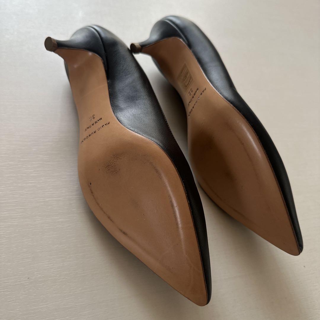 FABIO RUSCONIファビオルスコーニ／パンプス　黒36(23cm)