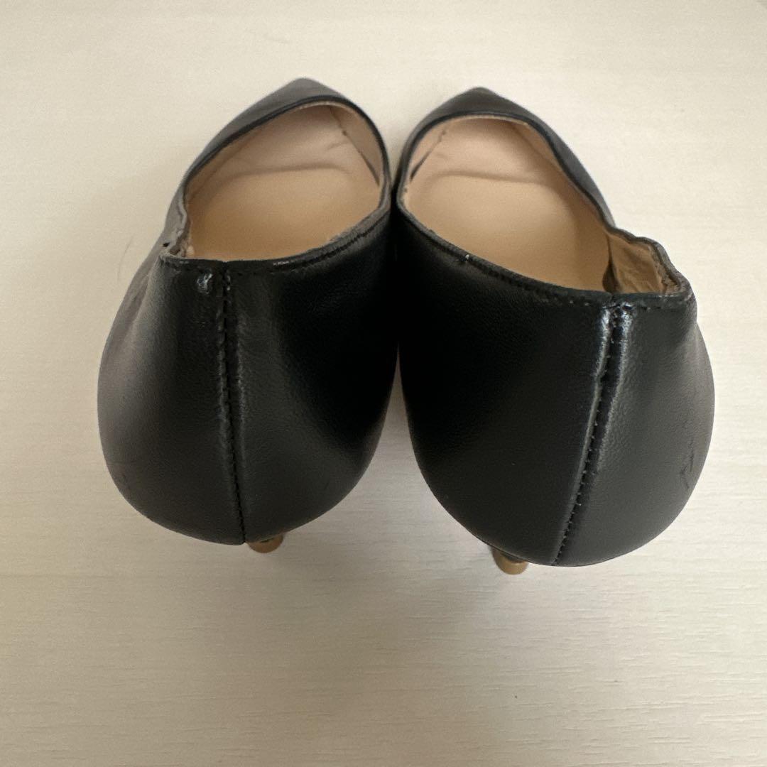 FABIO RUSCONIファビオルスコーニ／パンプス　黒36(23cm)