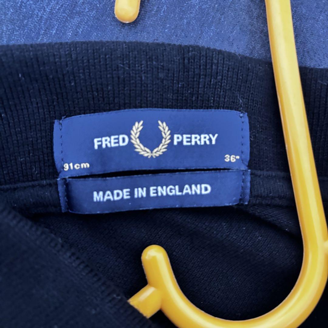 「美品✨️」FRED PERRY ポロシャツ M12 36黒金