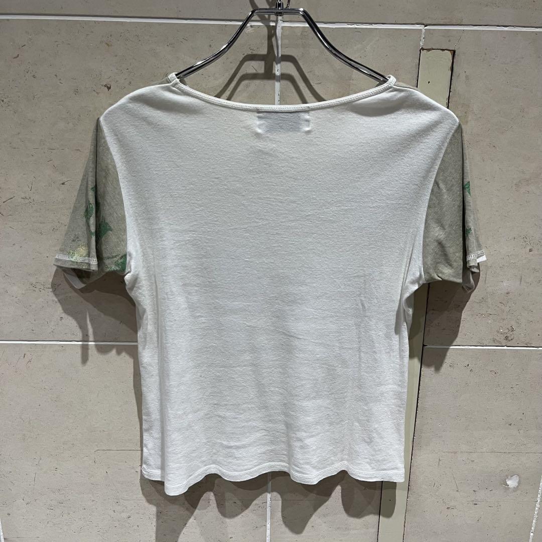 フェアリーグランジ Tシャツ y2k 平成 かすれプリント 森ガール