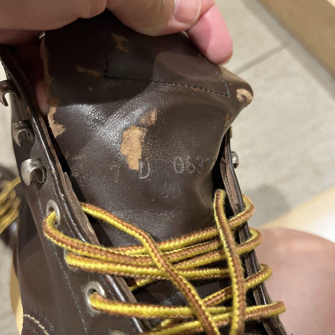 REDWING 8160 US7 25cm Dワイズ　　四角犬タグ REDWING 8160 US7 25cm Dワイズ 四角犬タグ - メルカリ