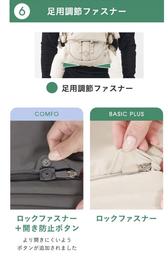 AIRBUGGY ベビーキャリア　コンフォ　サンドアッシュ