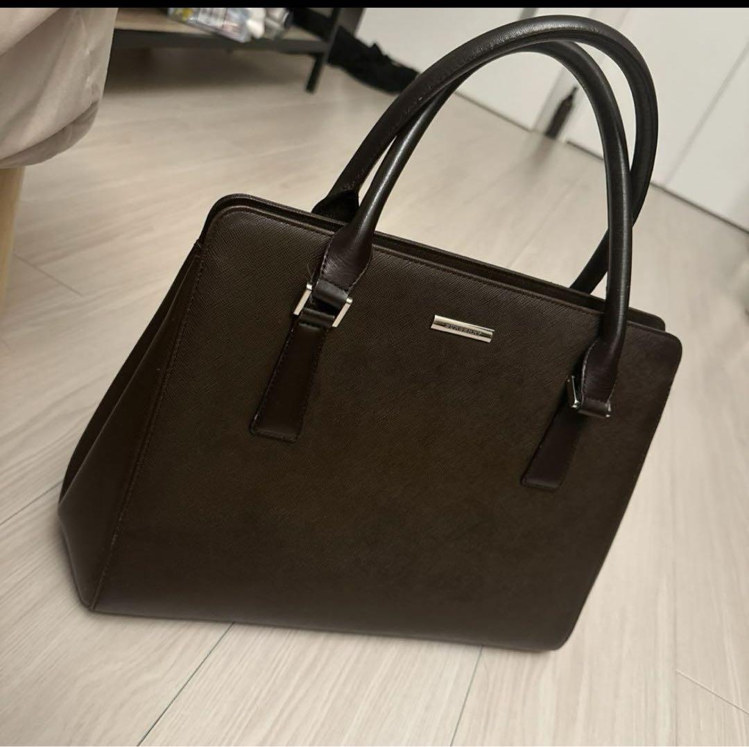 BURBERRY バーバリー ノバチェック サフィアーノレザー トート