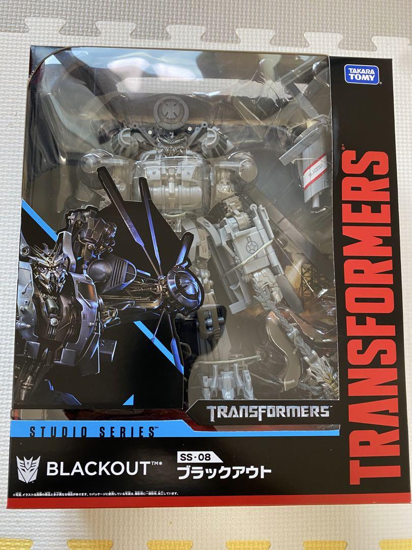 Amazon.co.jp: Transformers SS-08 Blackout Figurine : Hobbies