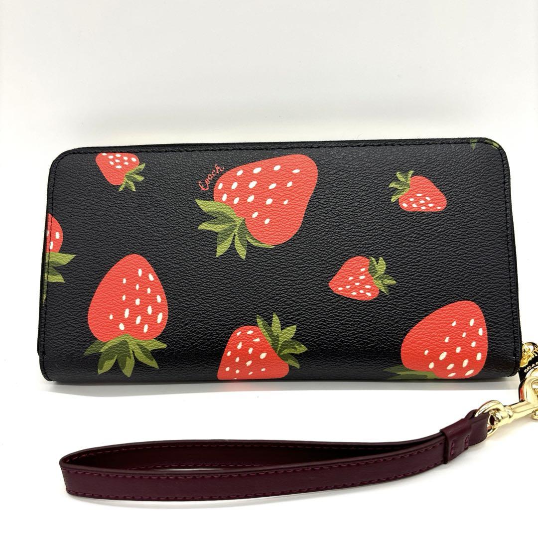 【新品未使用】COACH/コーチ　レディース長財布CH531 ブラックマルチ
