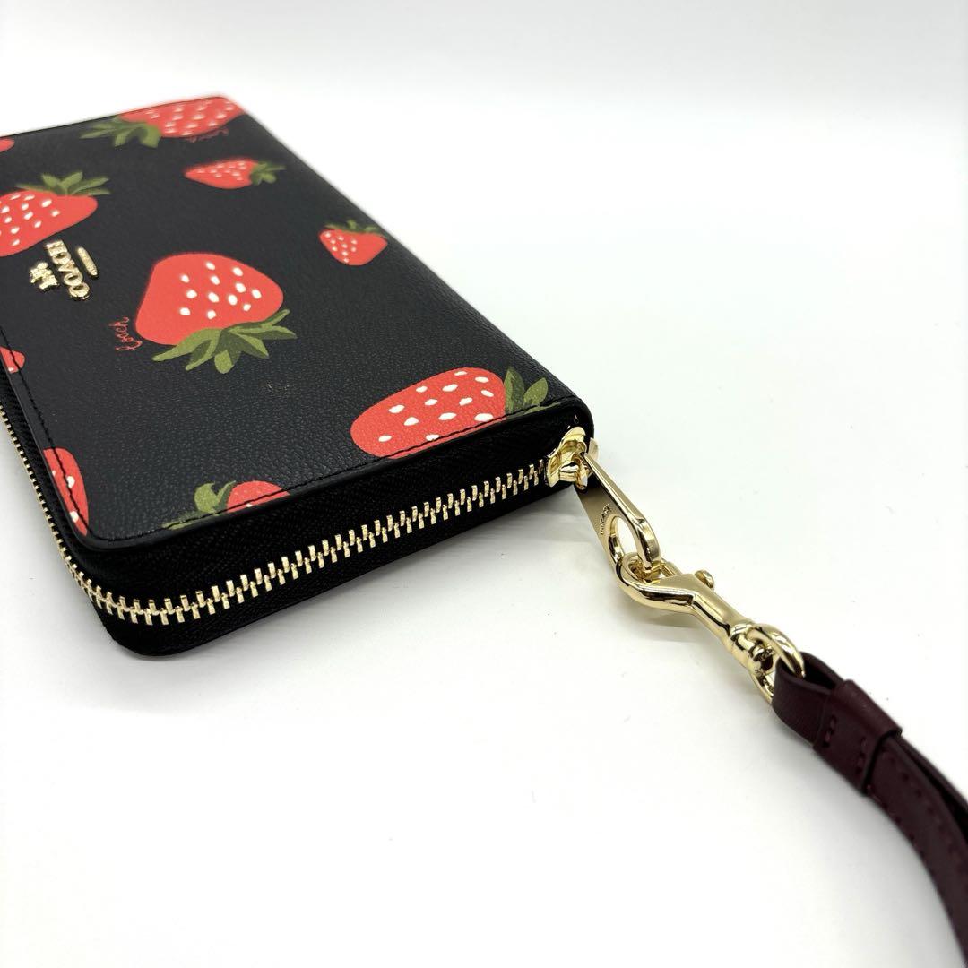 【新品未使用】COACH/コーチ　レディース長財布CH531 ブラックマルチ