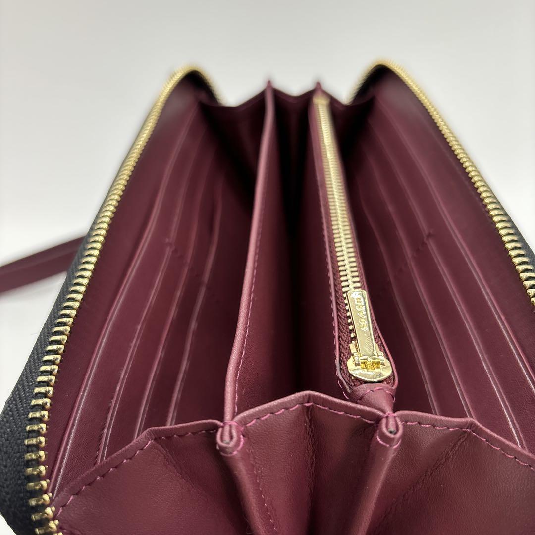 【新品未使用】COACH/コーチ　レディース長財布CH531 ブラックマルチ