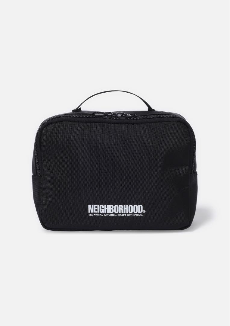 ブラック　NEIGHBORHOOD TRAVEL POUCH-S