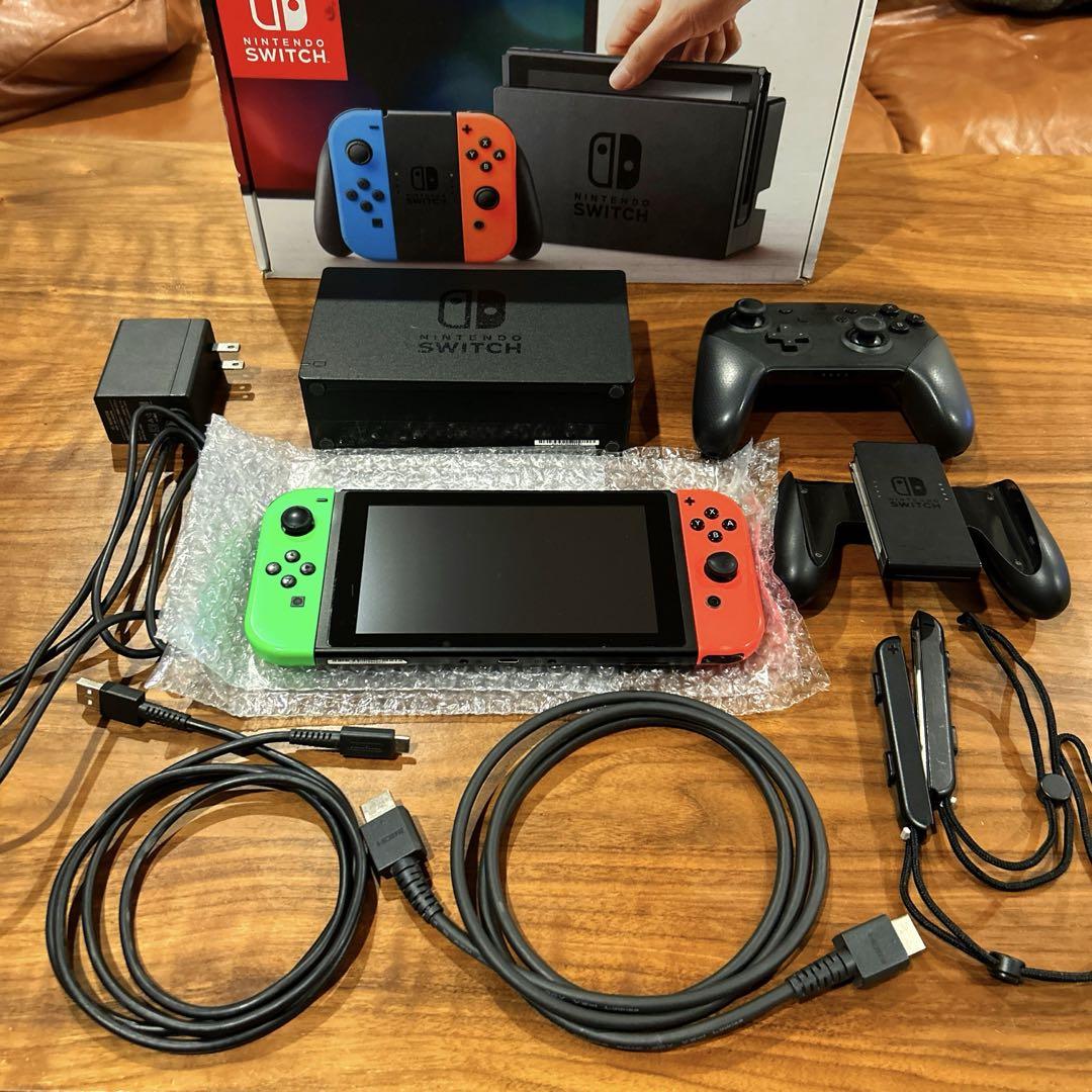 Nintendo Switch 本体（Proコン、SDカード付き） 楽天ビック｜任天堂｜Nintendo 【純正】Nintendo Switch Pro