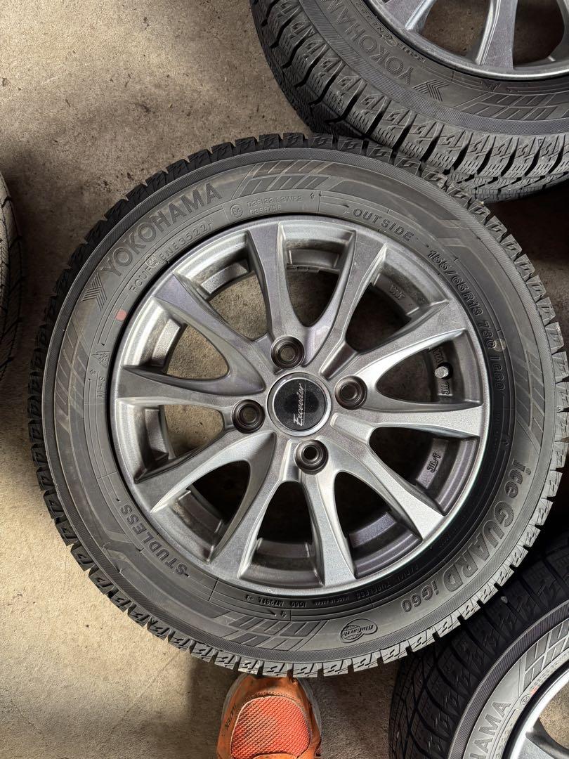 Yokohama ice GUARD 6 13インチ スタッドレス4本セット