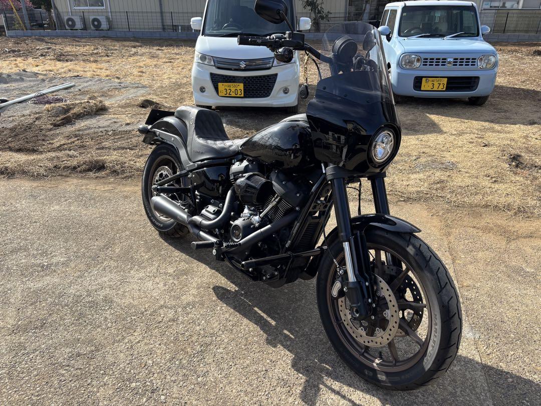 ハーレーダビッドソン ブラック バイク 3504km