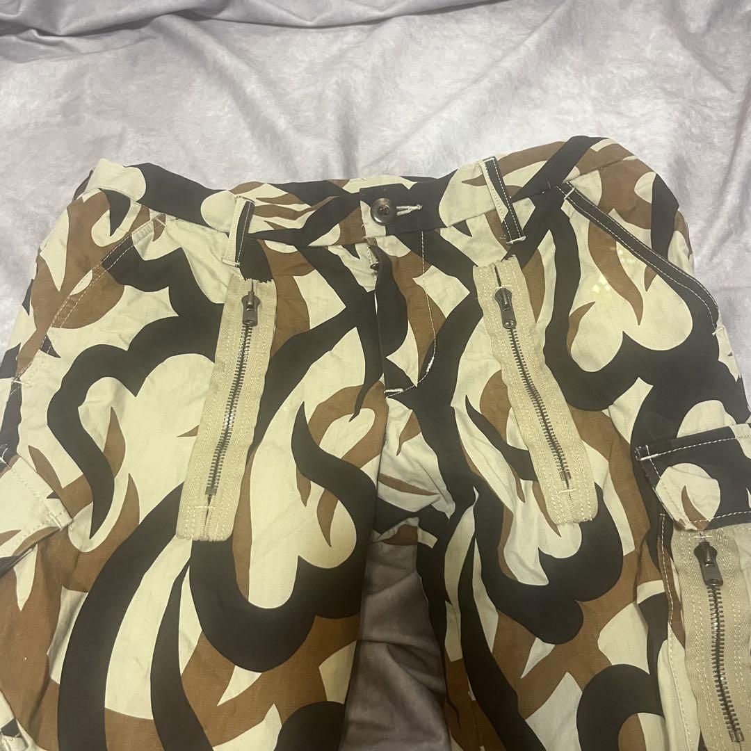 Number Nine】04AW GIVE期 tribal camo pant Number Nine】04AW GIVE期 tribal camo pant