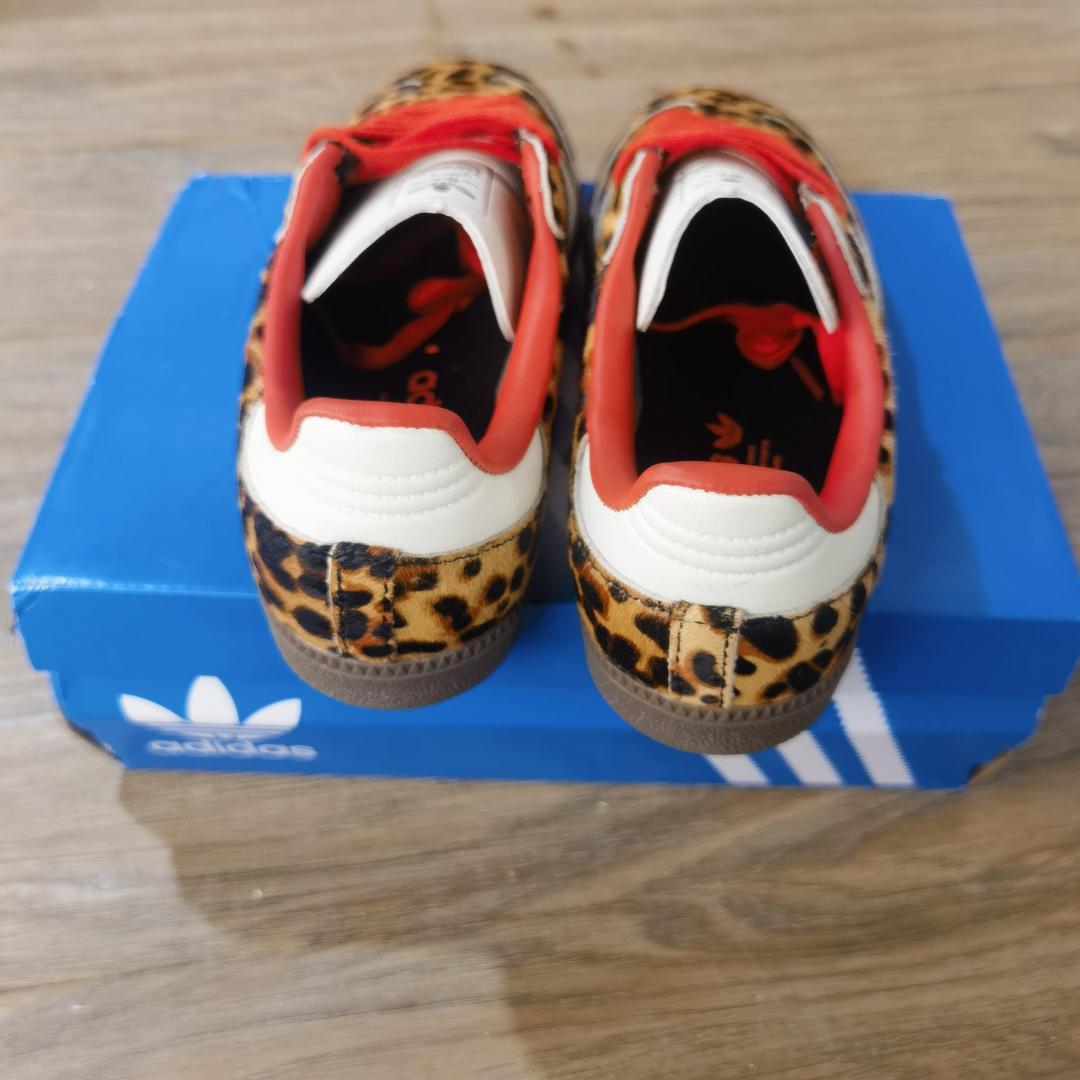 美品adidas サンバ レオパード ヒョウ柄 samba　23.5cm