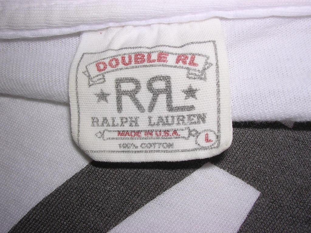 RRL - 90s-00s RRL Tシャツ ロゴ USA製 白タグ シングルステッチ