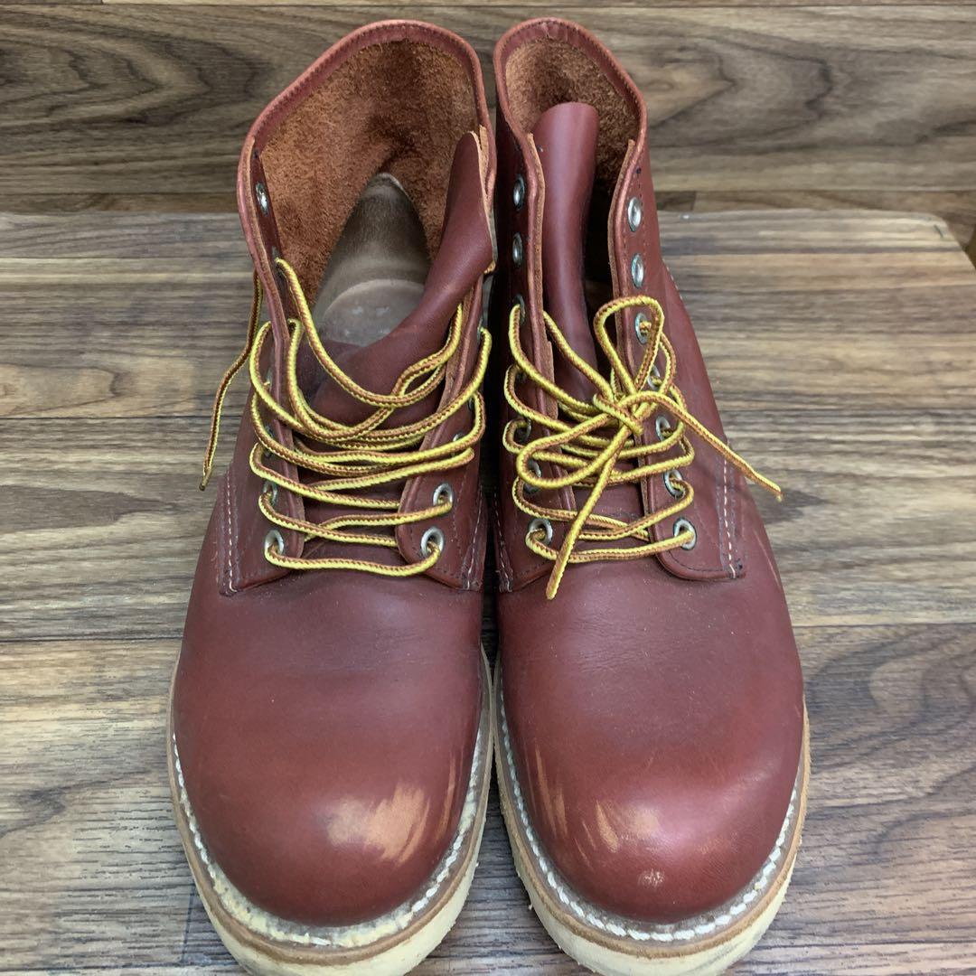 中古品　REDWING 9105 6INCH ROUND TOE BOOT